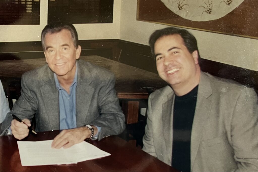 Dick Clark and George Saadi